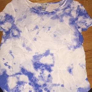 forever 21 tie dye shirt